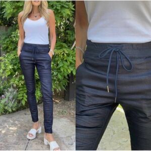 New Bevy Flog Shely Original Pant Deep Navy Womens Sz 27 (30W)